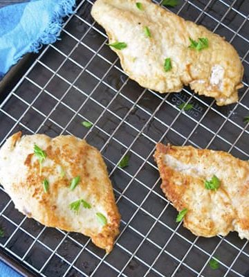 Chicken Cutlets are such a versatile recipe. Make them for a fast dinner recipe or for a sandwich. I love this quick and easy recipe! | The Hungry Waitress